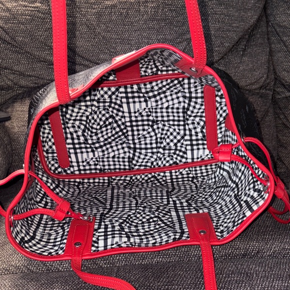 MCM Black and Red Tote Bag - Picture 9 of 10